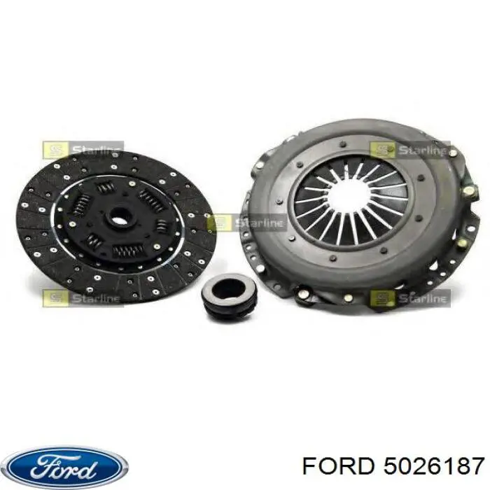 Комплект зчеплення (3 частини) Ford 5026187 ціна, від 133.98 USD