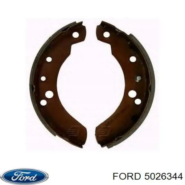 Колодки гальмові задні, барабанні 5026344 Ford