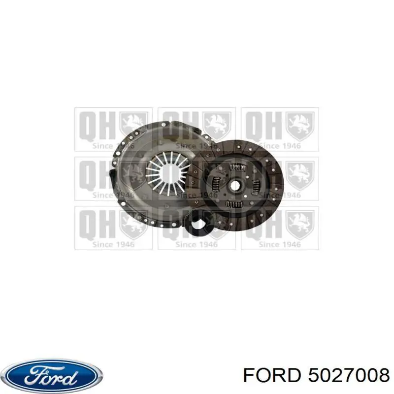 Купити 5027008 Ford Комплект зчеплення (диск, корзина, підшипник)