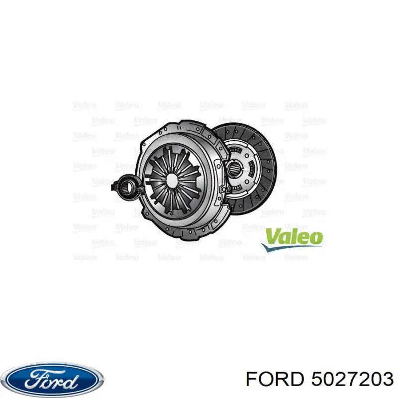 Купити 5027203 Ford Комплект зчеплення (диск, корзина, підшипник)