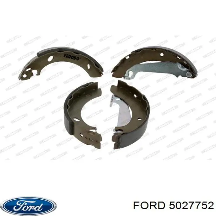 Колодки гальмові задні, барабанні Ford 5027752 ціна, від 18.40 USD