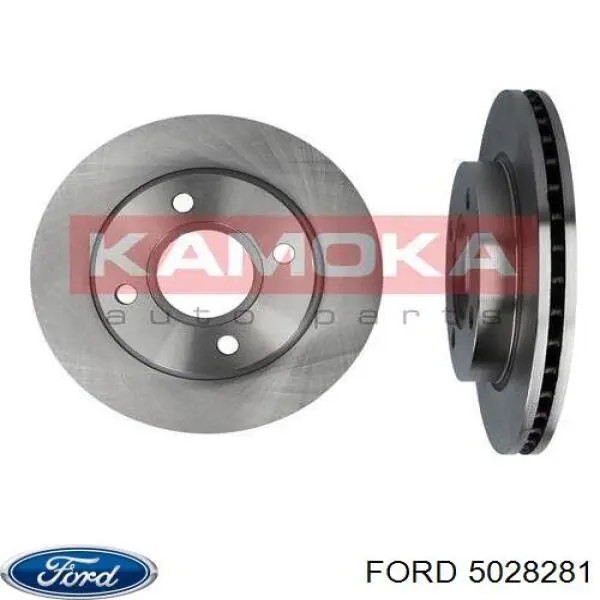 Диск переднього гальма Ford 5028281 ціна, від 23.19 USD