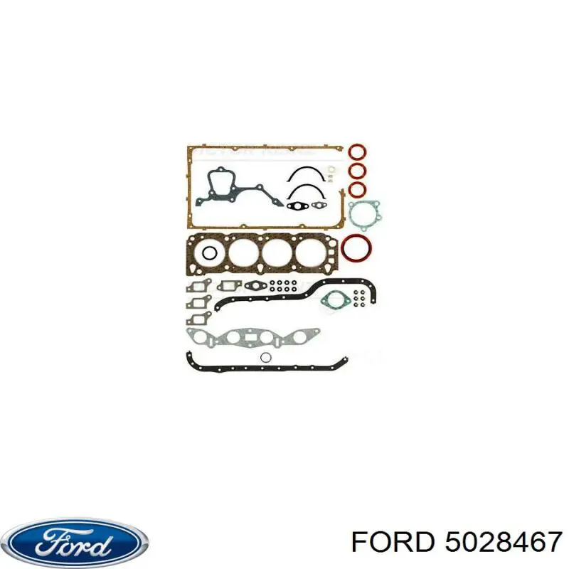5028467 Ford комплект прокладок двигуна, верхній