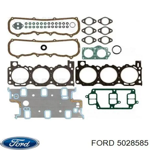 5028585 Ford комплект прокладок двигуна, верхній