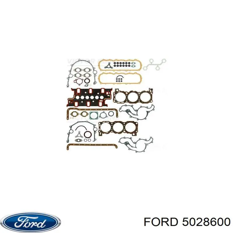 Купити 5028600 Ford Прокладка головки блока циліндрів (ГБЦ), права