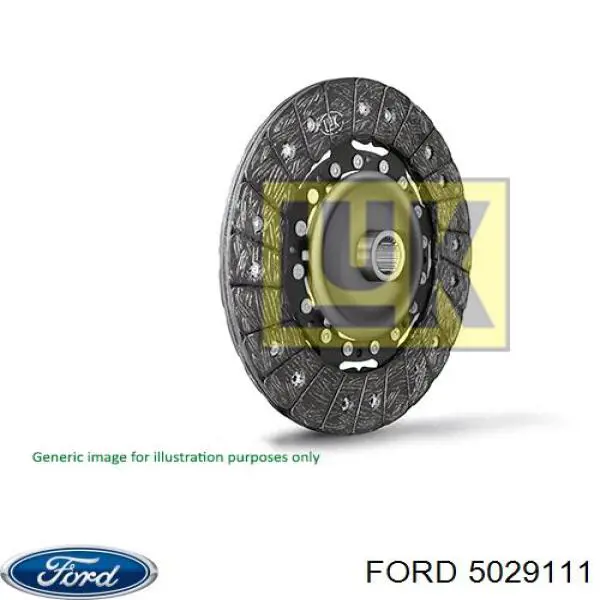 Диск зчеплення 5029111 Ford