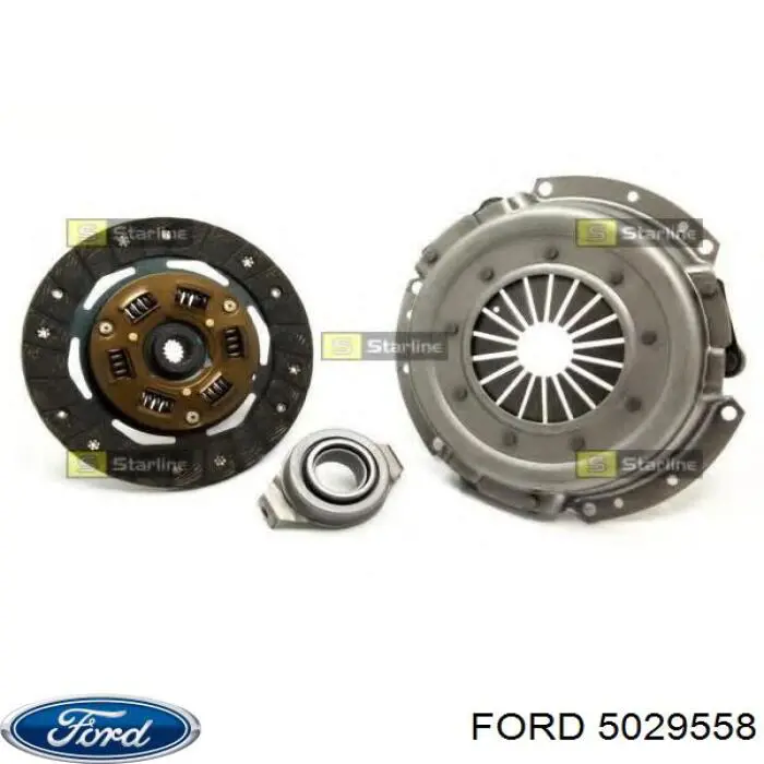 5029558 Ford комплект зчеплення (3 частини)