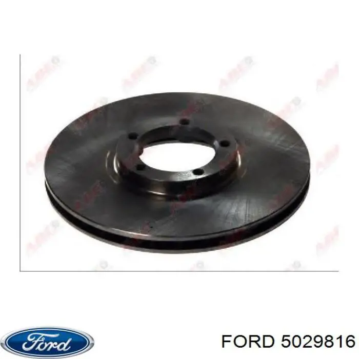 Диск переднього гальма Ford 5029816 ціна, від 29.13 USD