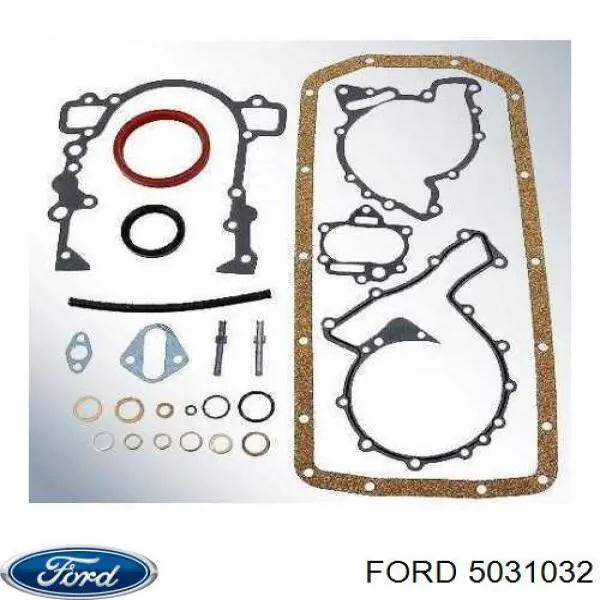 Комплект прокладок двигуна, нижній Ford Fiesta 3 (GFJ) (Форд Фієста)