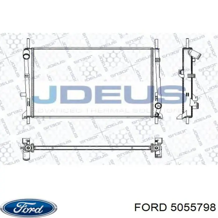 Радіатор основний Ford 5055798 ціна, від 56.43 USD