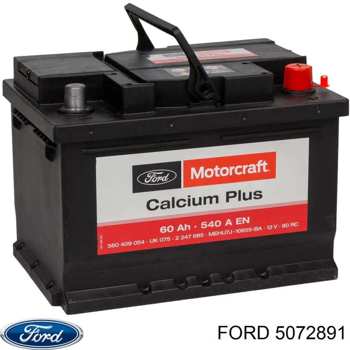 5072891 Ford Покажчик температури охолоджуючої рідини