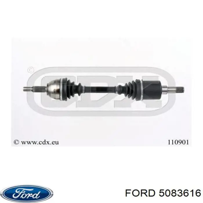 Купити 5083616 Ford Ліва піввісь