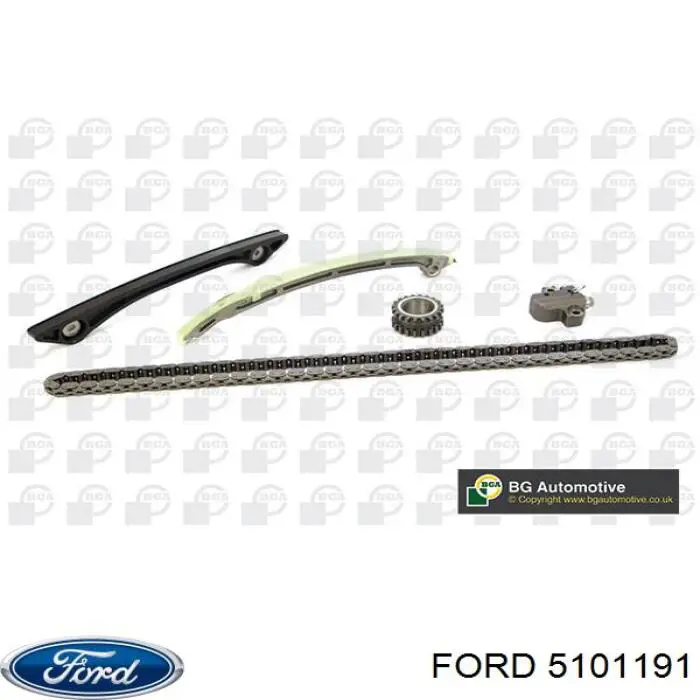 Заспокоювач ланцюга ГРМ, лівий Ford 5101191 ціна, від 15.22 USD