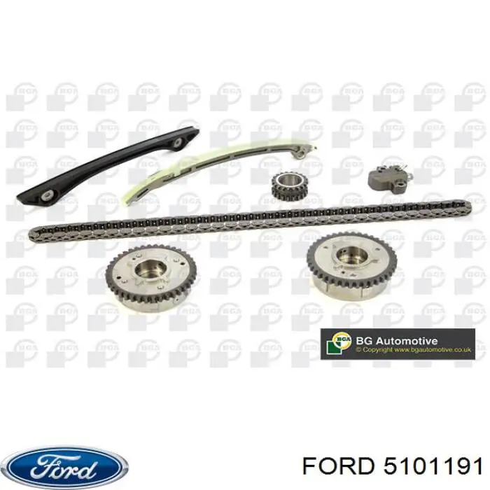 5101191 Ford Заспокоювач ланцюга ГРМ, лівий