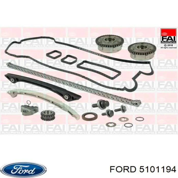 Ланцюг ГРМ, розподілвала 5101194 Ford