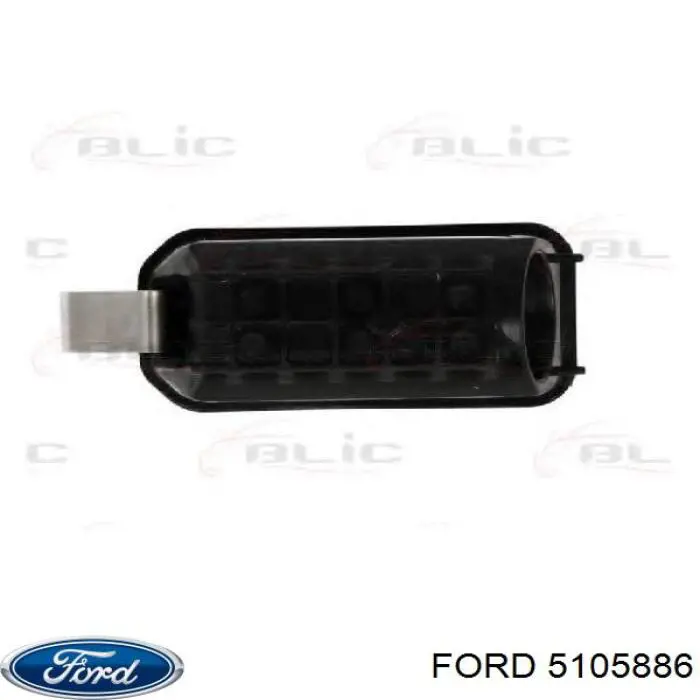 Ліхтар підсвічування заднього номерного знака 5105886 Ford