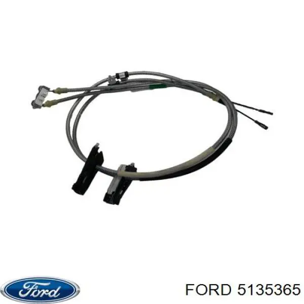 5135365 Ford трос ручного гальма задній, правий/лівий