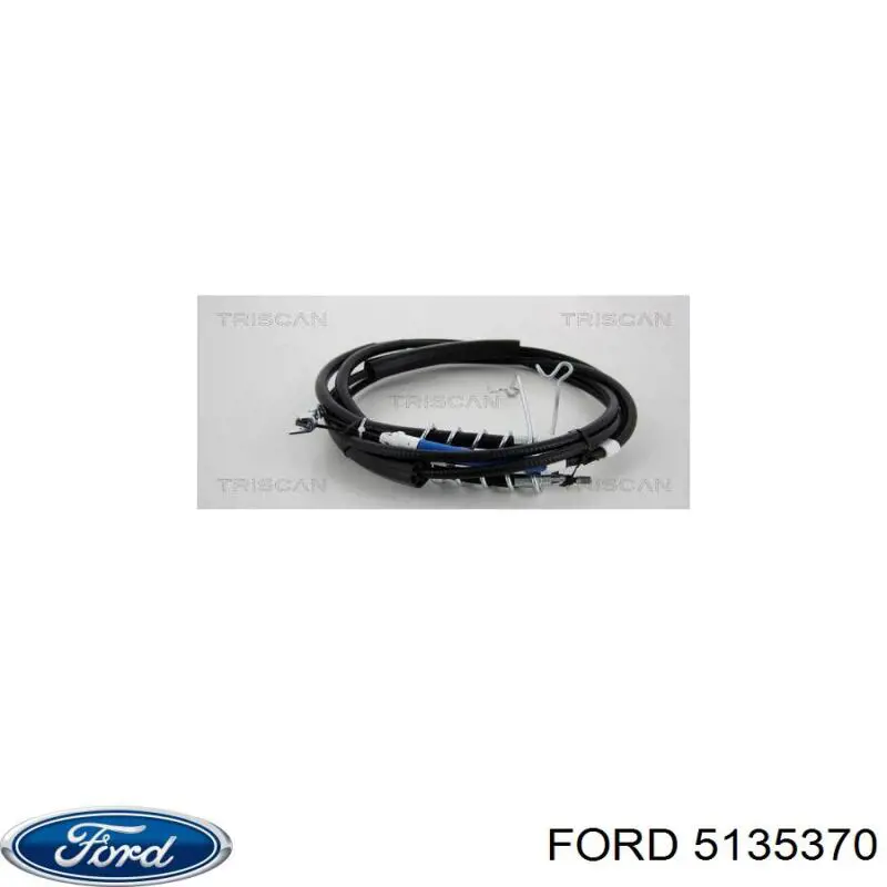 Трос ручного гальма задній, правий/лівий Ford 5135370 ціна, від 33.72 USD