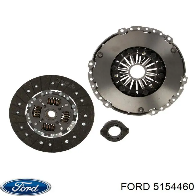 Купити 5154460 Ford Комплект зчеплення (диск, корзина, підшипник)