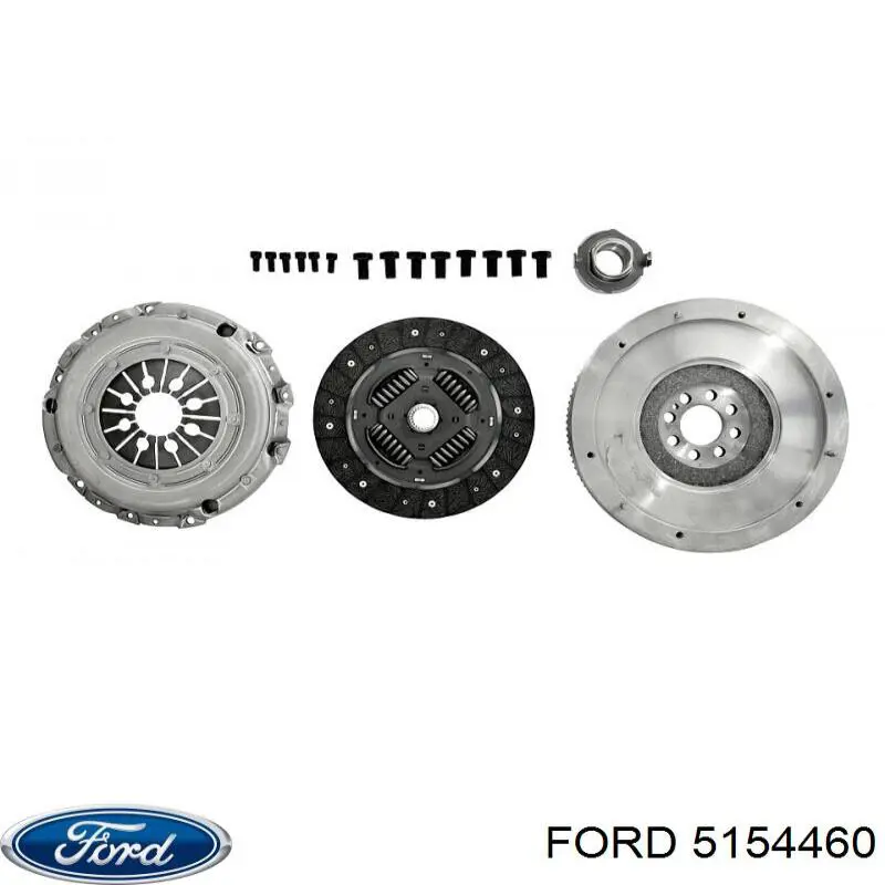 Комплект зчеплення (3 частини) Ford 5154460 ціна, від 481.90 USD
