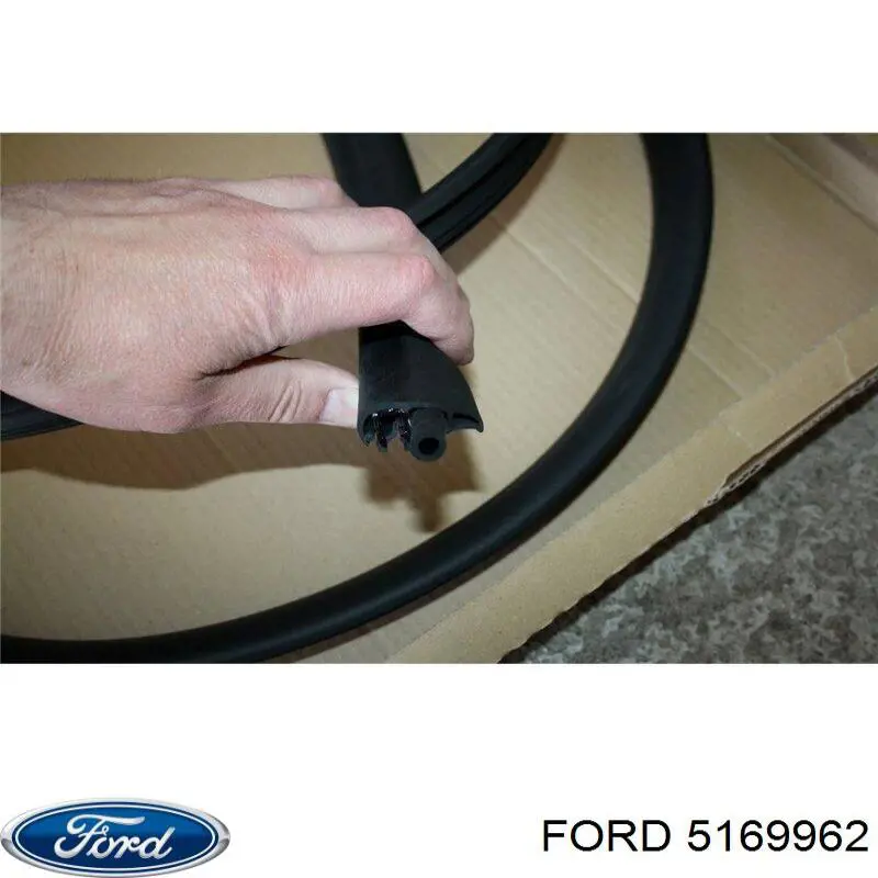 1355693 Ford ущільнювач двері передньої правої (на кузові)