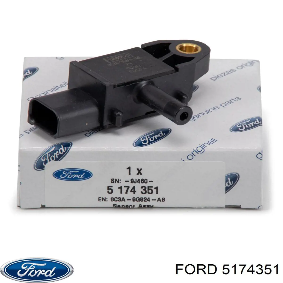 Датчик тиску вихлопних газів Ford 5174351 ціна, від 24.60 USD