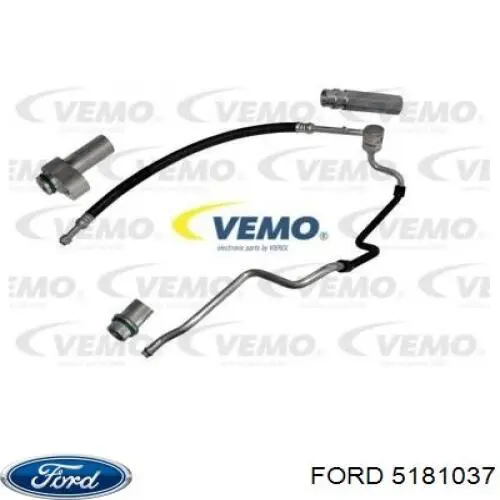 Кільце ущільнювальне трубки кондиціонера Ford 5181037