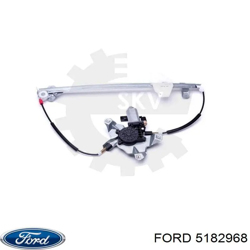 Склопідйомник з електродвигуном Ford 5182968 ціна, від 51.59 USD