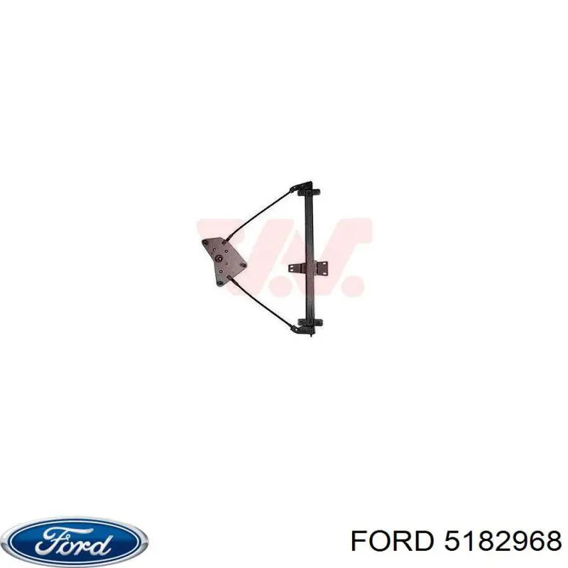 Купити 5182968 Ford Механізм стеклопідйомника водійських дверей