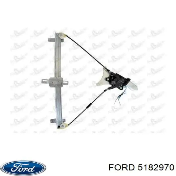 Склопідйомник з електродвигуном Ford 5182970 ціна, від 50.67 USD