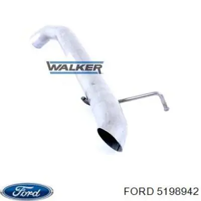 Купити 5198942 Ford Глушник вихлопних газів кінцевий