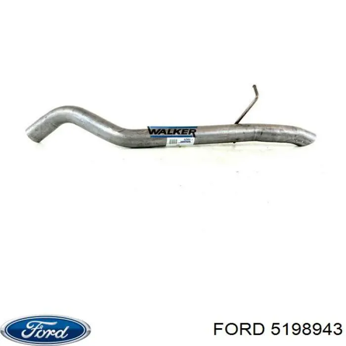 Вихлопна труба Ford 5198943 ціна, від 28.20 USD
