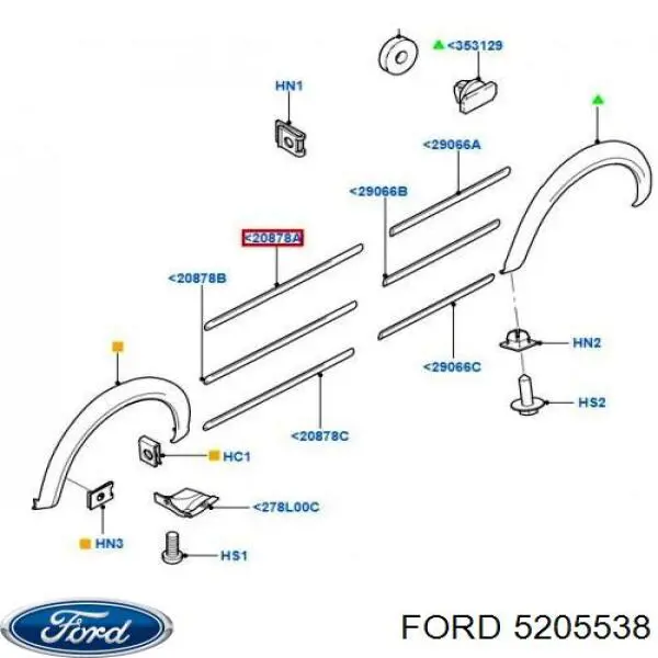  9T16V20938AC1FAJ Ford