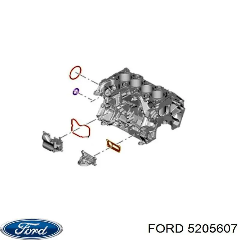  Ford 5205607 ціна, від 54.44 USD