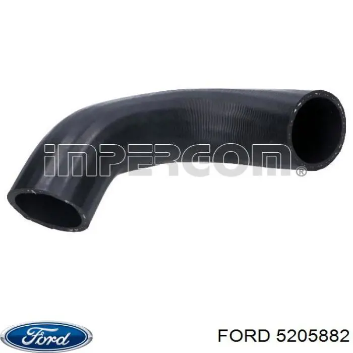 Шланг/патрубок интеркуллера Ford 5205882 ціна, від 12.28 USD