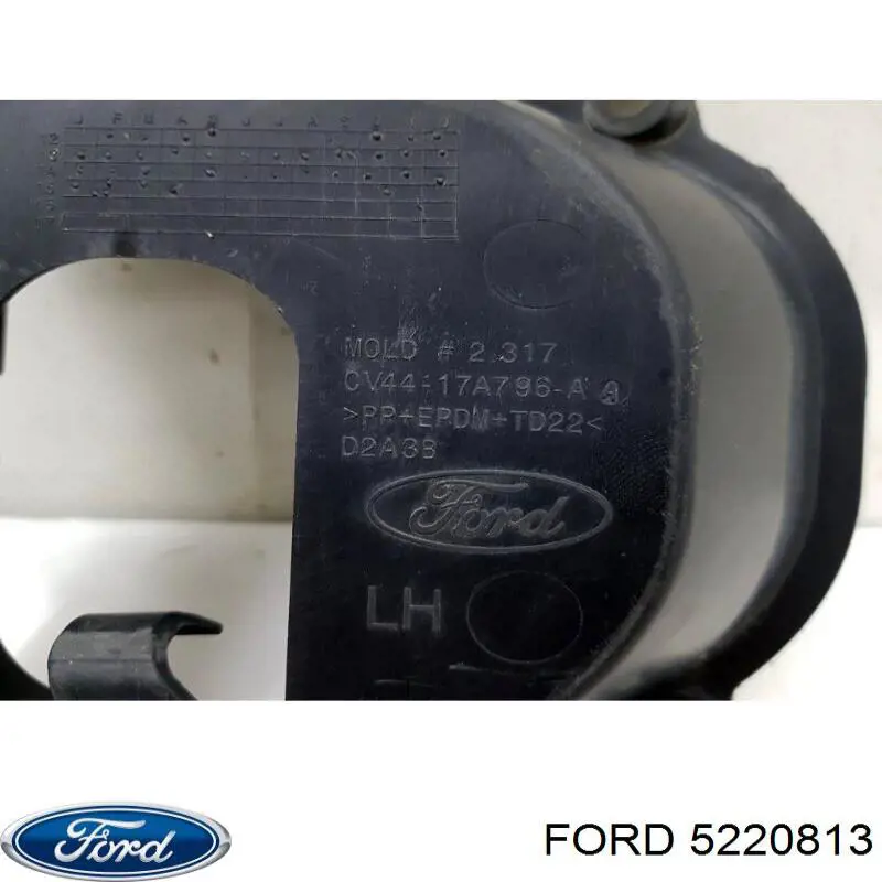 Обід (окантовка) фари протитуманної, лівої GJ5Z17E810AB Ford