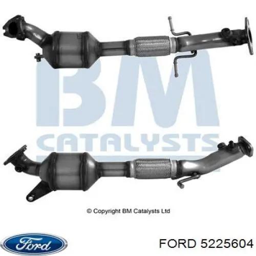 Конвертор-каталізатор (каталітичний нейтралізатор) Ford 5225604 ціна, від 216.05 USD