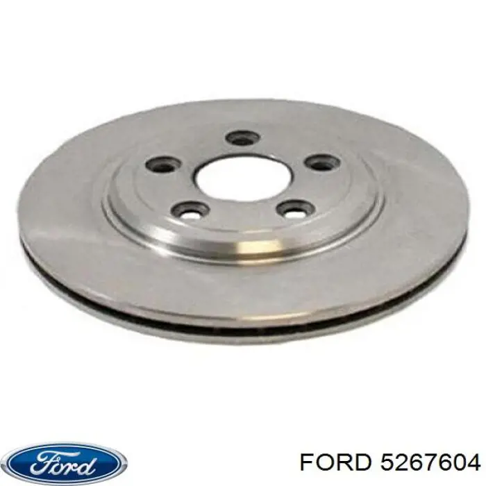 Диск гальмівний передній Ford 2431083