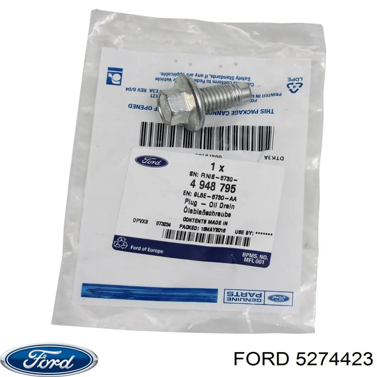 Повітряний фільтр 5274423 Ford