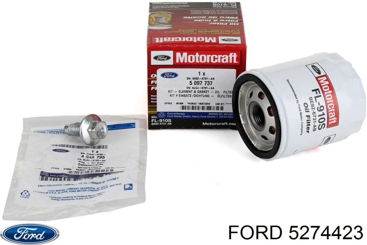 5274423 Ford Повітряний фільтр двигуна