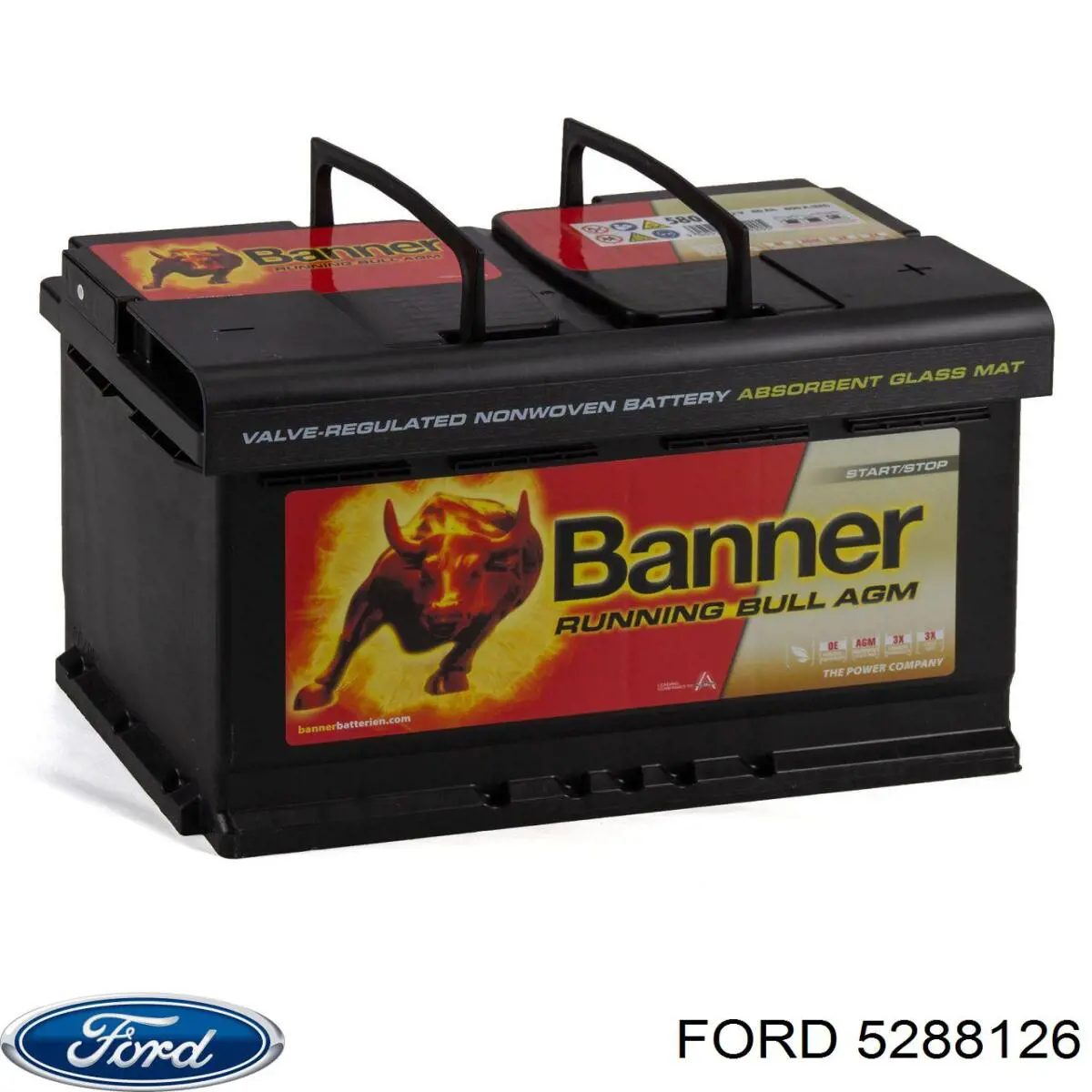 Купити Купити Акумулятор Ford Ємність 80А/г Напруга 12В 5288126