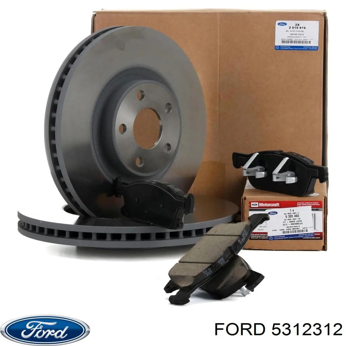 Гальмівні диски передні 5312312 Ford