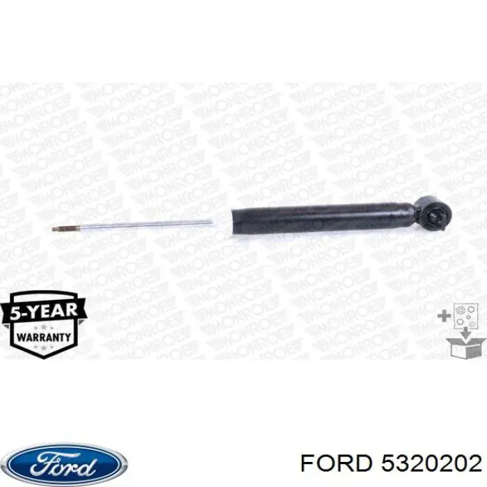 Амортизатор задній Ford 5320202 ціна, від 49.86 USD