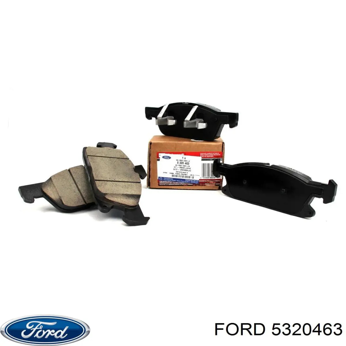5320463 Ford колодки гальмівні передні, дискові