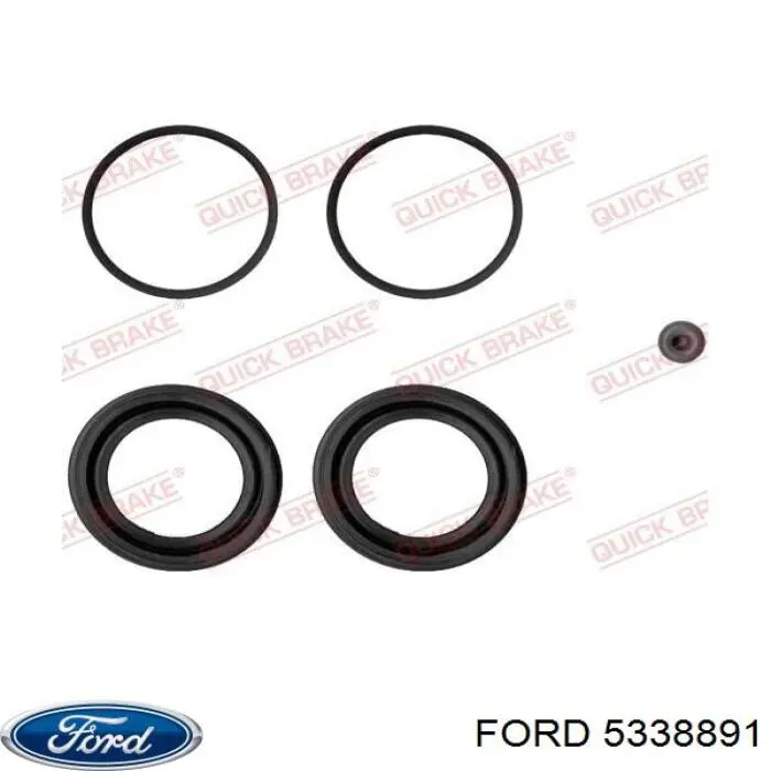 5338891 Ford Супорт гальмівний, передній, лівий