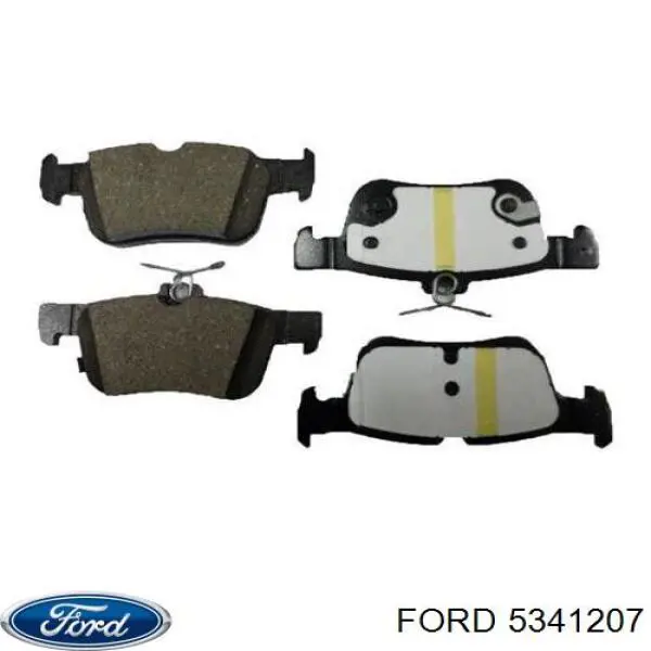 Колодки гальмові задні, дискові 5341207 Ford