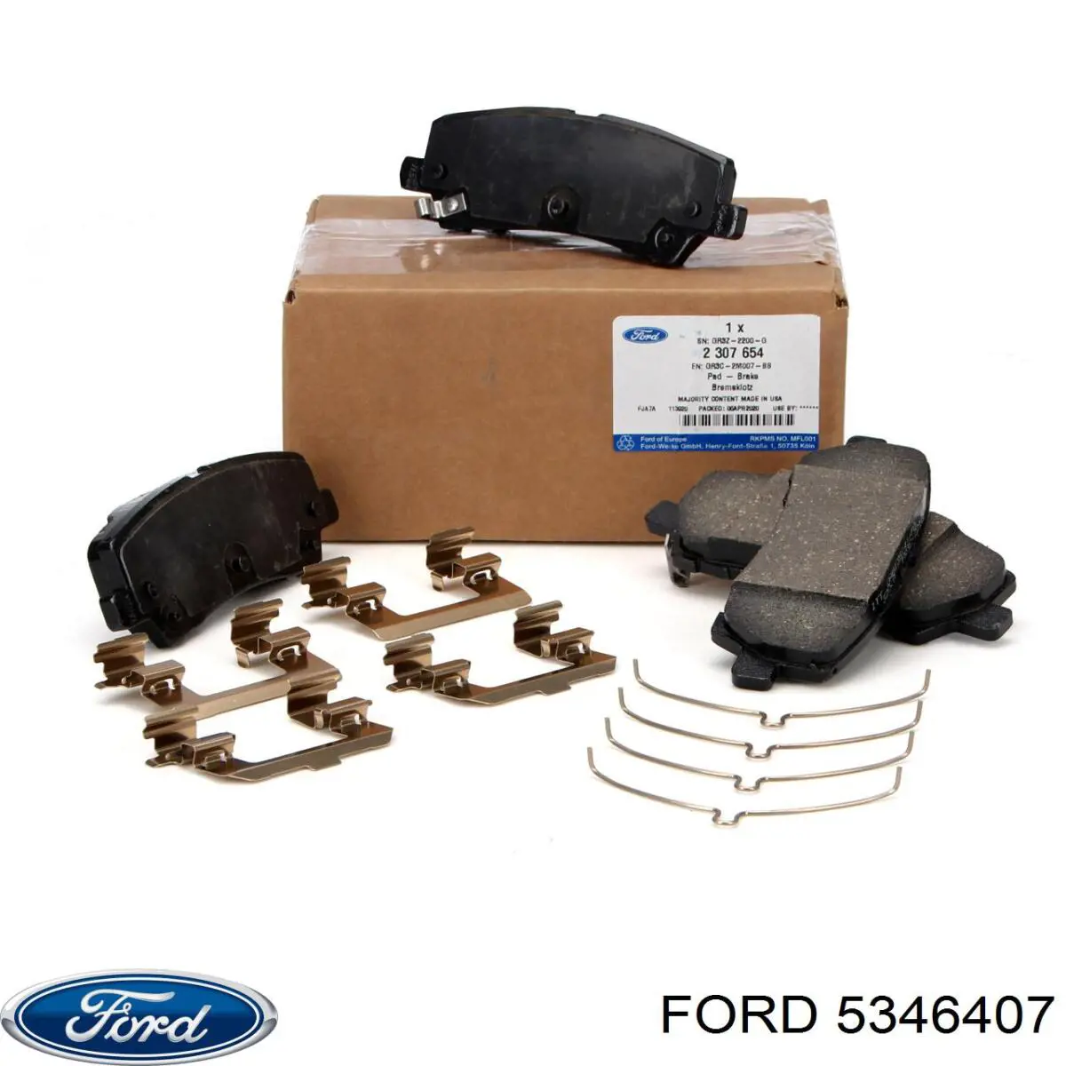 Передні тормозні колодки FR3Z2001Q Ford