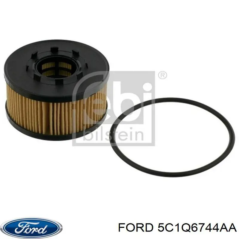 Фільтр масляний 5C1Q6744AA Ford