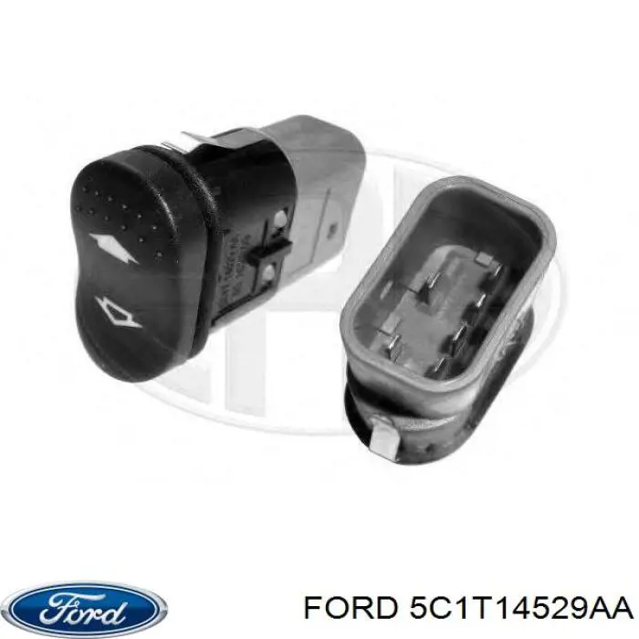 5C1T14529AA Ford Кнопка підйомника переднього лівого скла