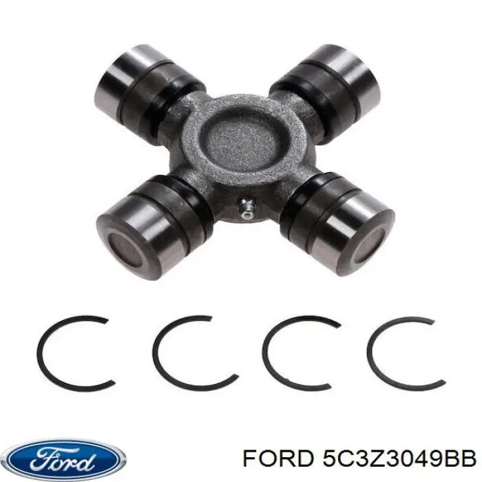 Купити 5C3Z3049BB Ford Кульова опора, верхня